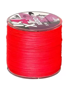 Kolpo Braid Braid Braid Red Coil 1000 mt 2