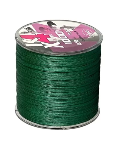 Kolpo Braid Trecciato Verde Bobina da 1000 mt