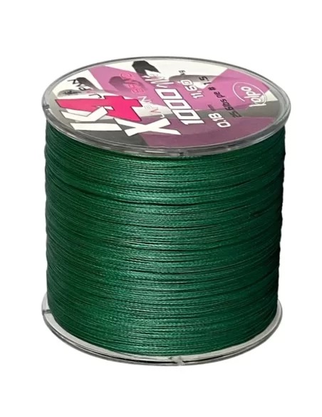 Kolpo Braid Trecciato Verde Bobina da 1000 mt