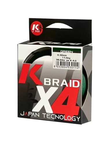 Kolpo Braid Trecciato Verde Bobina da 150 mt Fili da pesca Kolpo