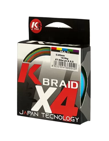 Kolpo Braid Trecciato Multicolor Bobina da 150 mt