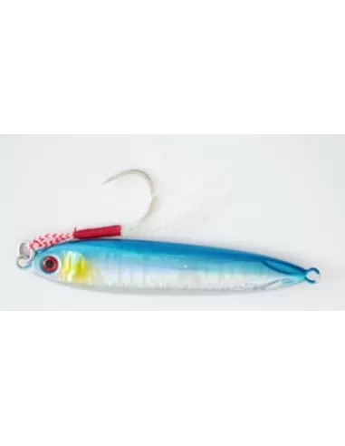 Jig Keliero Metal Jig con Assist Hook 60 gr Pesca Verticale Esche Artificiali Yamashiro