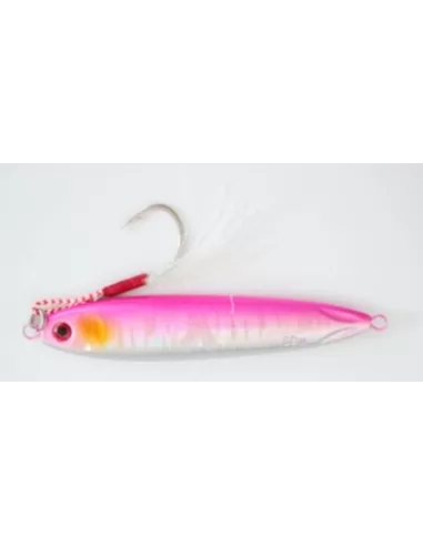 Jig Keliero Metal Jig con Assist Hook 60 gr Pesca Verticale