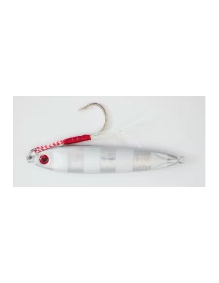 Jig Keliero Metal Jig con Assist Hook 80 gr Pesca Verticale Esche Artificiali Yamashiro