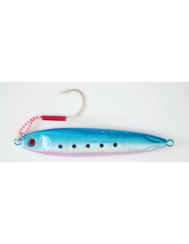 Jig Keliero Metal Jig con Assist Hook 80 gr Pesca Verticale