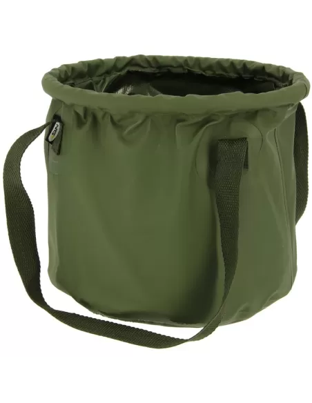 Secchio Impermeabile con Doppi Manici 7 Litri Richiudibile Carpfishing NGT