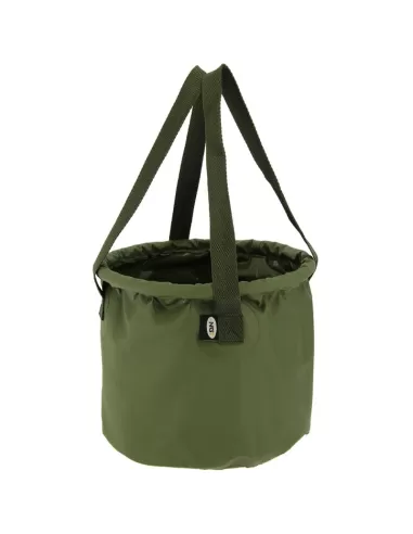 Secchio Impermeabile con Doppi Manici 7 Litri Richiudibile Carpfishing NGT