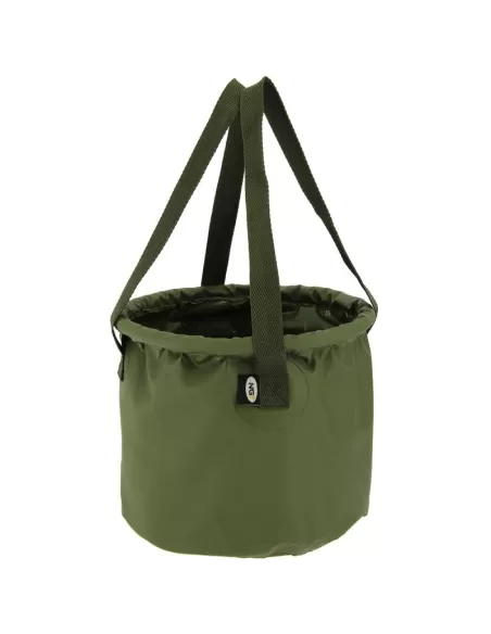 Secchio Impermeabile con Doppi Manici 7 Litri Richiudibile Carpfishing NGT