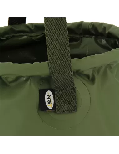 Secchio Impermeabile con Doppi Manici 7 Litri Richiudibile Carpfishing NGT