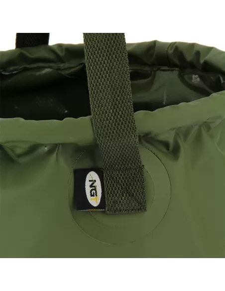 Secchio Impermeabile con Doppi Manici 7 Litri Richiudibile Carpfishing NGT