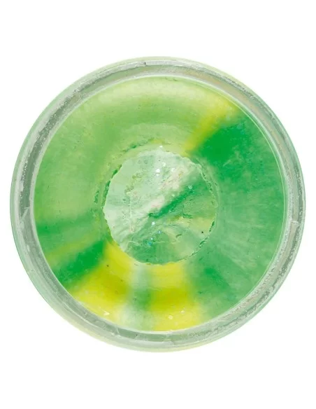 Berkley Powerbait Glitter Trout Bait Pastella per Trote Green Yellow Esche da pesca Berkley