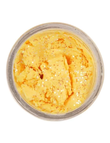 Berkley Powerbait Glitter Trout Bait Pastella per Trote Cheese with Glitter Gusto Formaggio Esche da pesca Berkley