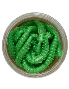 Berkley PowerBait Power Honey Worm Imitazione Camola 2.5 cm 25 pz Spring Green Esche da pesca Berkley 2