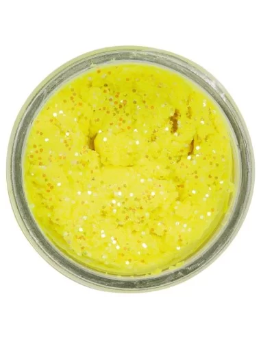 Berkley Powerbait Glitter Trout Bait Corn Mais Pasta Trote Sunshine Yellow Esche da pesca Berkley