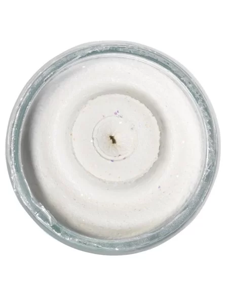 Berkley Powerbait Glitter Trout Bait White Crustacea Pastella per Trote Bianca