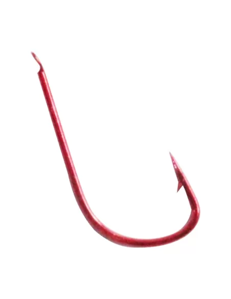 Hayabusa HR-100 Ami da Pesca High Carbon Rossi Micro Barb 10 pz Ami da pesca Hayabusa