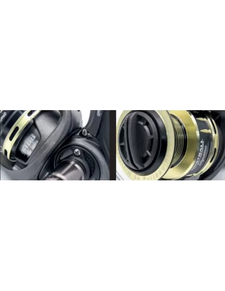 Mistrall Dynamic Mulinello da Pesca 10 Cuscinetti Doppia Bobina in Alluminio Mulinelli da Pesca Mistrall