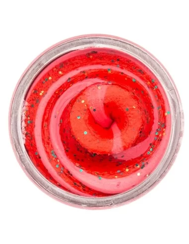 Berkley Powerbait Glitter Trout Bait Strawberry Dream Gusto Fragola Pastella per Trote Esche da pesca Berkley