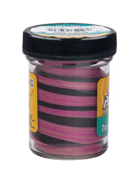 Berkley Powerbait Glitter Trout Bait Pastella per Trote Colore Showtime Shine Extra Scent Esche da pesca Berkley
