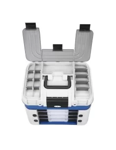 Kolpo Super Box 4 Scatole e Grande Vano Porta Accessori da Pesca Cassette Pesca Kolpo 2