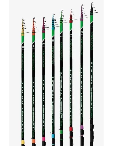 Maver Laser Trout Canne da Pesca Trota Lago in Carbonio Canne da pesca Maver