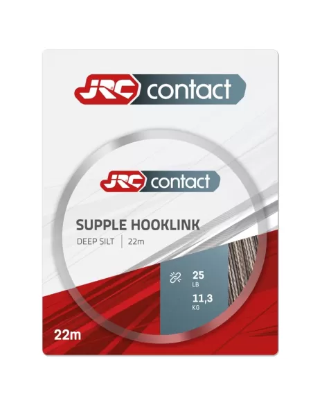 Jrc Contact Supple Hooklink Treccia a Trama Fitta 22 mt