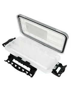 Plano Waterproof Stowaway 354010 Scatola Tenuta Stagna 18.5 cm 18 Scomparti Regolabili Cassette Pesca Plano 2