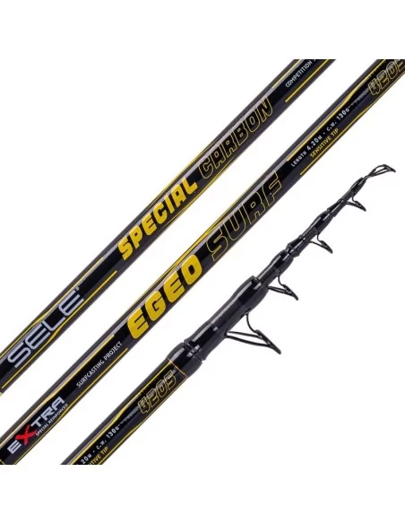 Sele Egeo Surf Canne da Pesca in Carbonio 4.20 mt Canne da pesca Sele