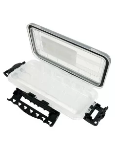 Plano Waterproof Stowaway 334010 Scatola Tenuta Stagna 27 cm 20 Scomparti Regolabili Cassette Pesca Plano 2