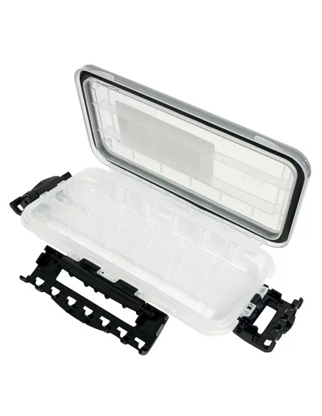 Plano Waterproof Stowaway 334010 Scatola Tenuta Stagna 27 cm 20 Scomparti Regolabili Cassette Pesca Plano