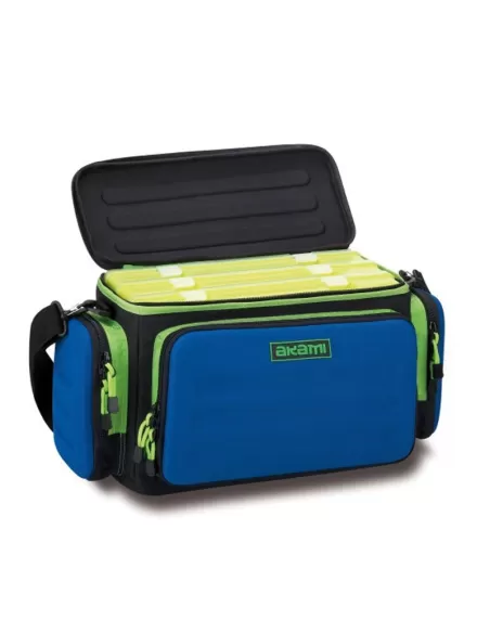 Akami Borsa Con 3 Scatole Porta Accessori Tasche Lalterali e Frontale Borse porta attrezzatura Akami