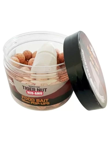 Dynamite Monster Tiger Nut Red Amo 12 mm Con Booster Bottle Carpfishing Dynamite