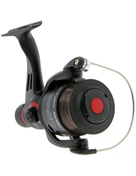 Ngt Angling Pursuit CKR50 Mulinello con Frizione Posteriore e Filo 5000 Mulinelli da Pesca