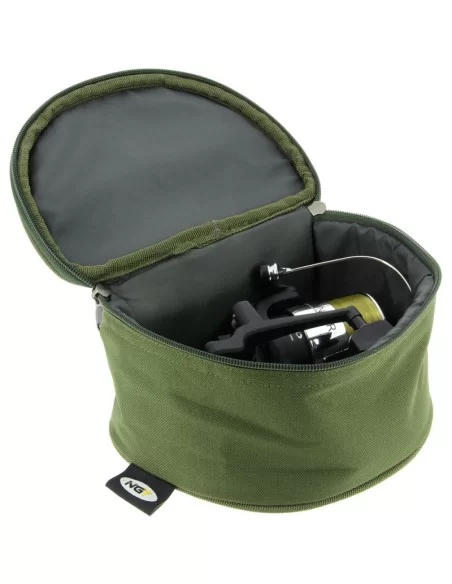 Ngt Large Reel Case Borsa Porta Mulinelli Grande 21 x 16 cm Carpfishing NGT