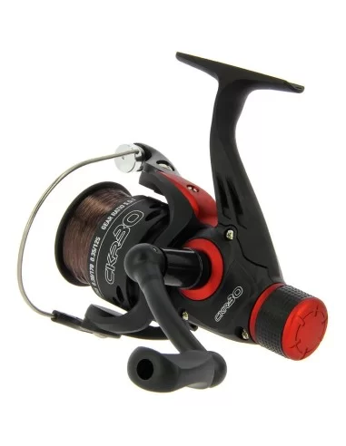 Ngt Angling Pursuit CKR30 Mulinello con Frizione Posteriore e Filo 3000 Mulinelli da Pesca