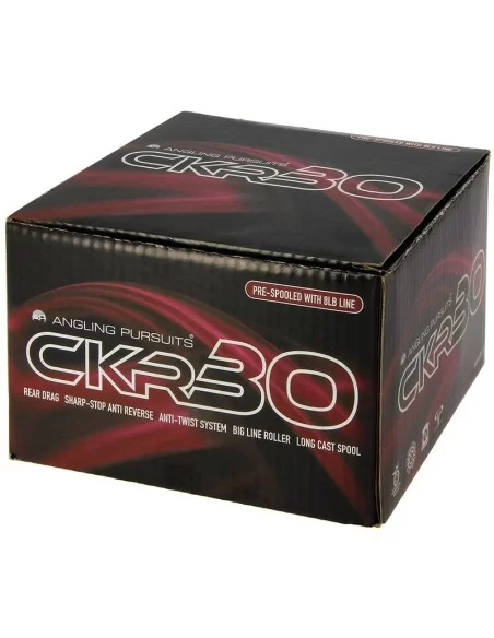 Ngt Angling Pursuit CKR30 Mulinello con Frizione Posteriore e Filo 3000 Mulinelli da Pesca