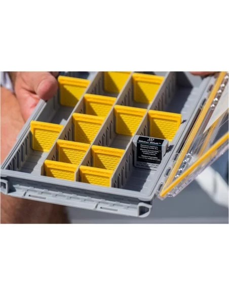 Plano Edge 3600 4 Scomparti Divisibili in 34 Scomparti Cassette Pesca Plano