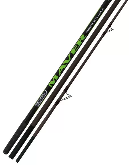 Maver Tsunami Canna da Pesca Surf con Anelli Fuji Low Rider 250 gr 4.20 mt Canne da pesca Maver