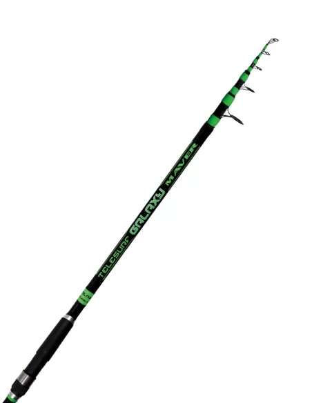 Maver Galaxy Canne da Pesca Surfcasting Telescopiche in Carbonio 4.20 mt Canne da pesca Maver