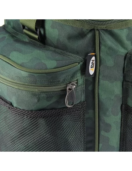 Ngt Borsa Porta Attrezzatura da Pesca Mimetica 68 cm Carpfishing