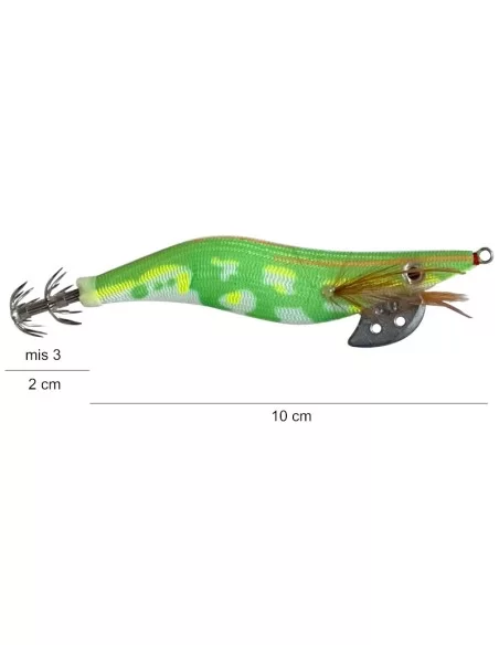 Kolpo Totanara 131 Stile Japan Seta e Cestelli di Alta Qualità mis.3 Esche Artificiali Kolpo
