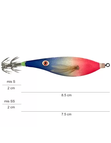 Kolpo OT05 Totanara da Pesca Totani e Seppie Esche Artificiali Kolpo