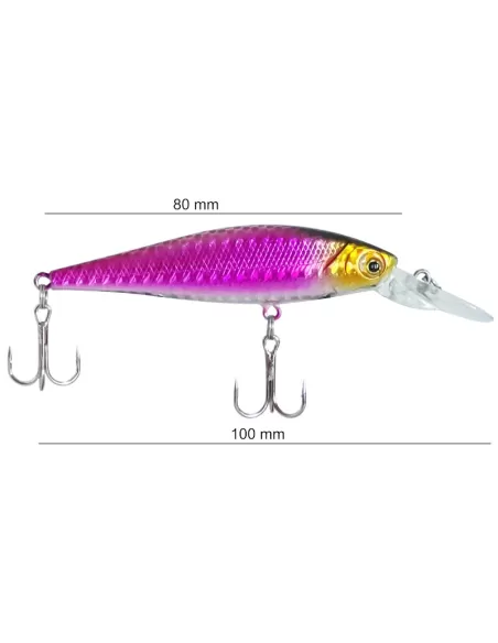 Yamashiro SH10 Minnow Floating 10 cm Colore 06 Esche Artificiali Yamashiro