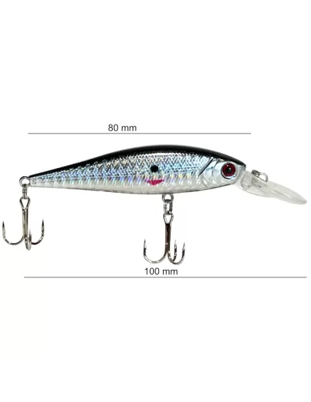Yamashiro SH10 Minnow Floating 10 cm Colore 07 Esche Artificiali Yamashiro