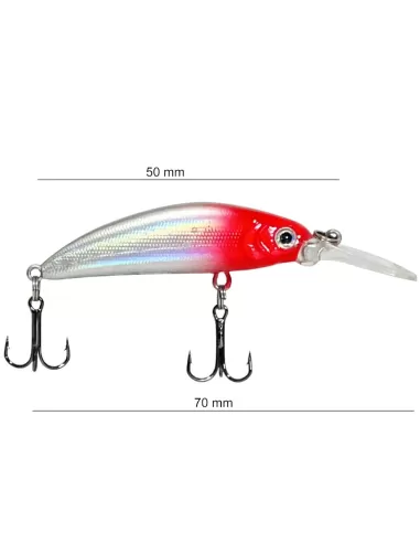 Yamashiro MR70 Minnow Speciale Trota Aspio 7 cm Colore 09 Esche Artificiali Yamashiro