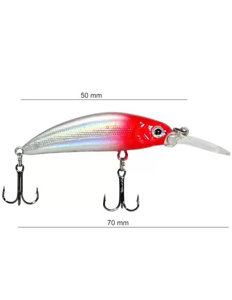 Yamashiro MR70 Minnow Speciale Trota Aspio 7 cm Colore 09 Esche Artificiali Yamashiro