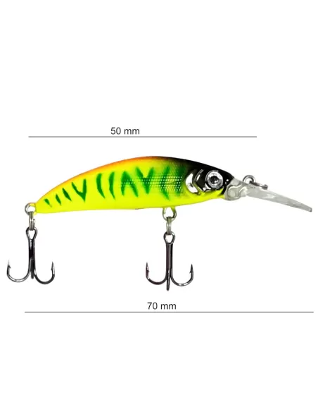 Yamashiro MR70 Minnow Speciale Trota Aspio 7 cm Colore 08 Esche Artificiali Yamashiro