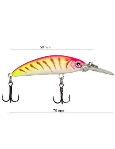 Yamashiro MR70 Minnow Speciale Trota Aspio 7 cm Colore 03 Esche Artificiali Yamashiro