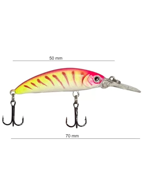 Yamashiro MR70 Minnow Speciale Trota Aspio 7 cm Colore 03 Esche Artificiali Yamashiro