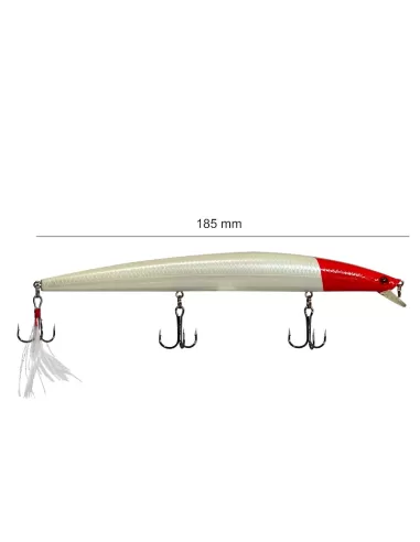 Yamashiro EP01 Artificiale Long Jerk 18.5 cm 25 Grammi Esche Artificiali Yamashiro